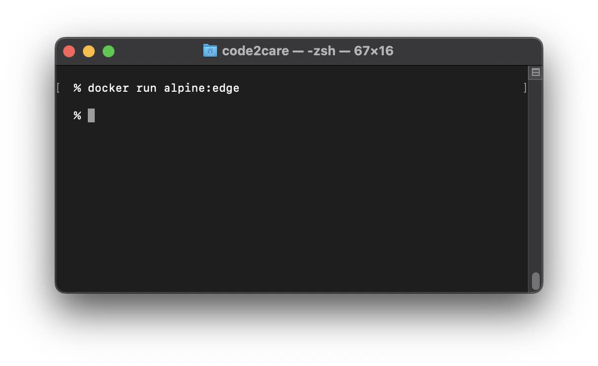 Docker run Image colon tag example